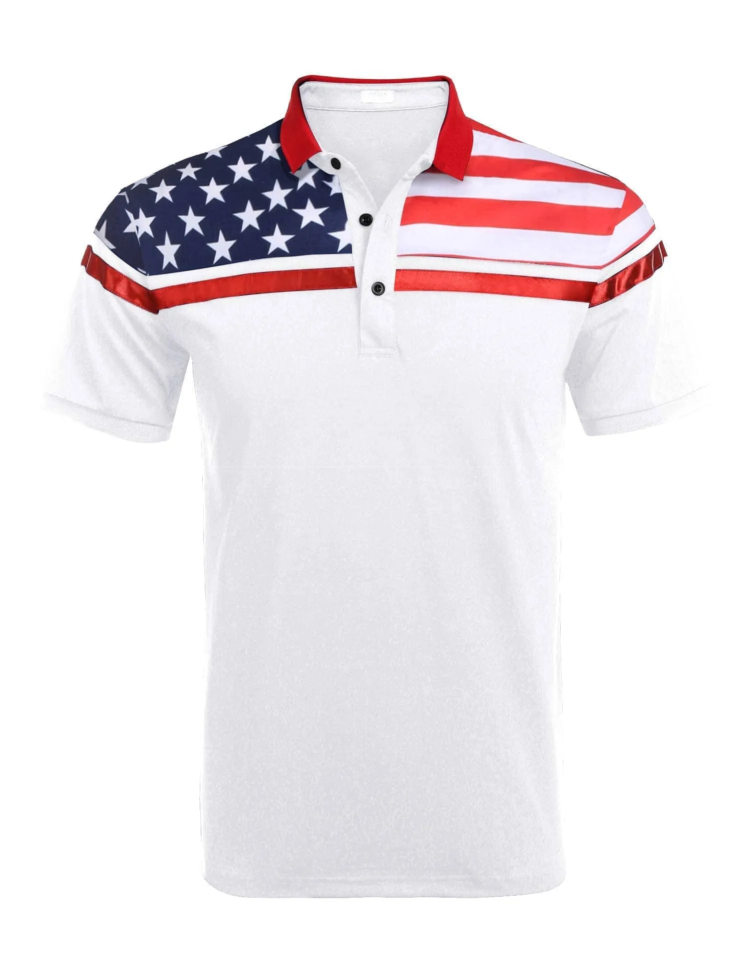 American Flag Polo Shirt (US Only)