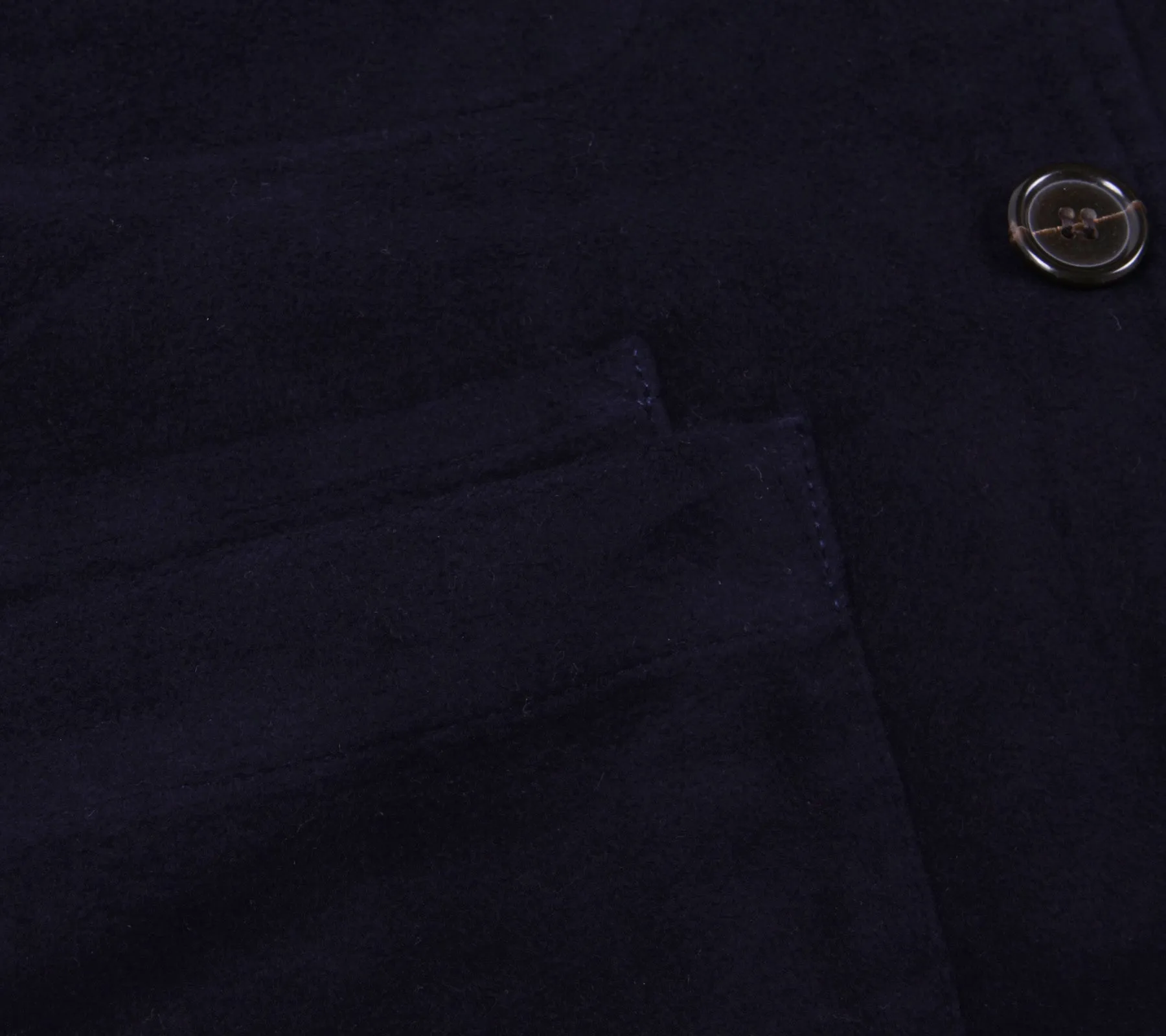 Bakers Jacket | Navy Brushed Moleskin