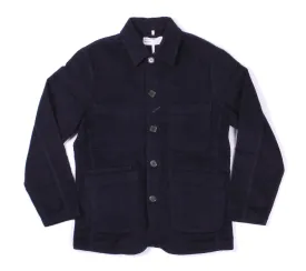 Bakers Jacket | Navy Brushed Moleskin