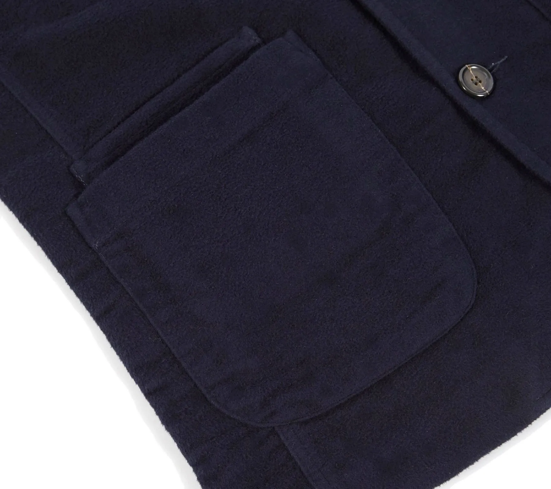 Bakers Jacket | Navy Brushed Moleskin