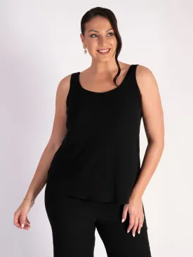 Black Chiffon Camisole