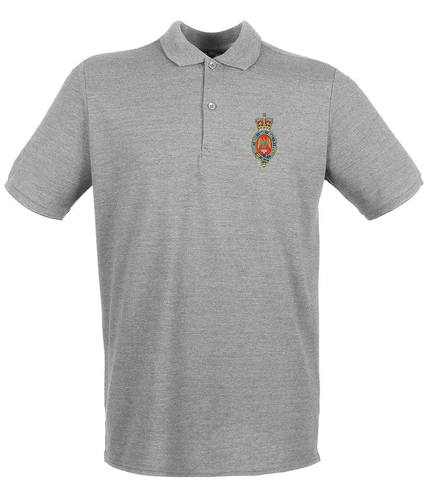 Blues and Royals Embroidered Pique Polo Shirt