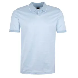 BOSS Pye 14 Polo Shirt in Sky Blue