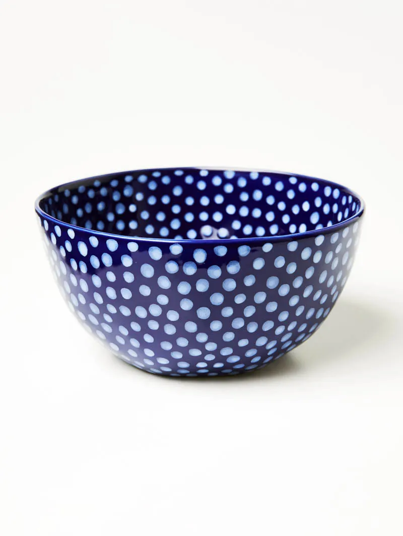 CHINO BOWL BLUE SPOT