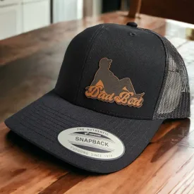 Dad Bod Leather Patch Trucker Hat for Father's Day