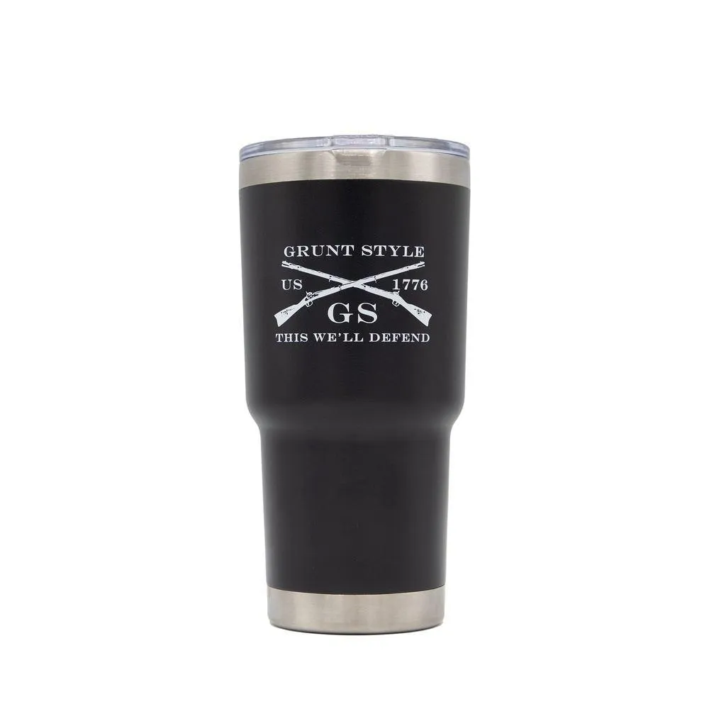 Dad Defined 20oz Tumbler - Black