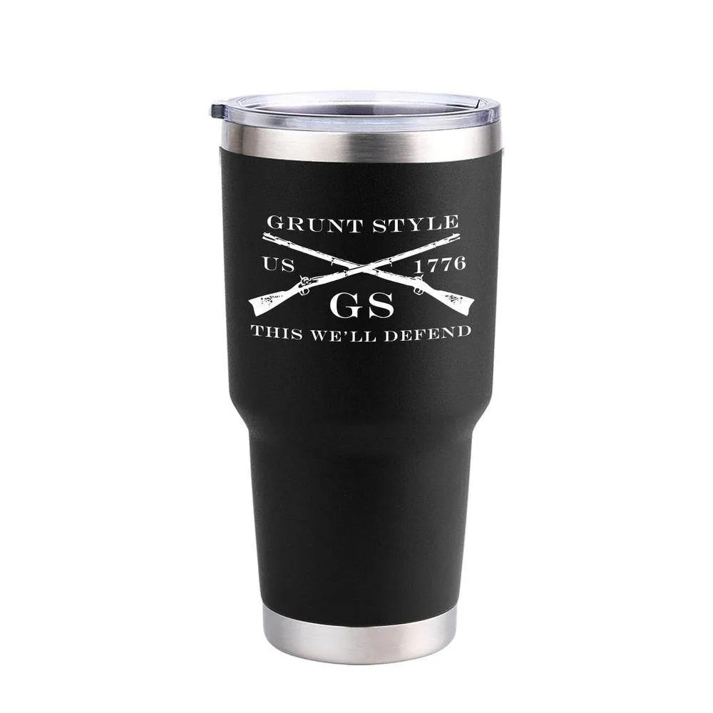 Dad Defined 30oz Tumbler - Black