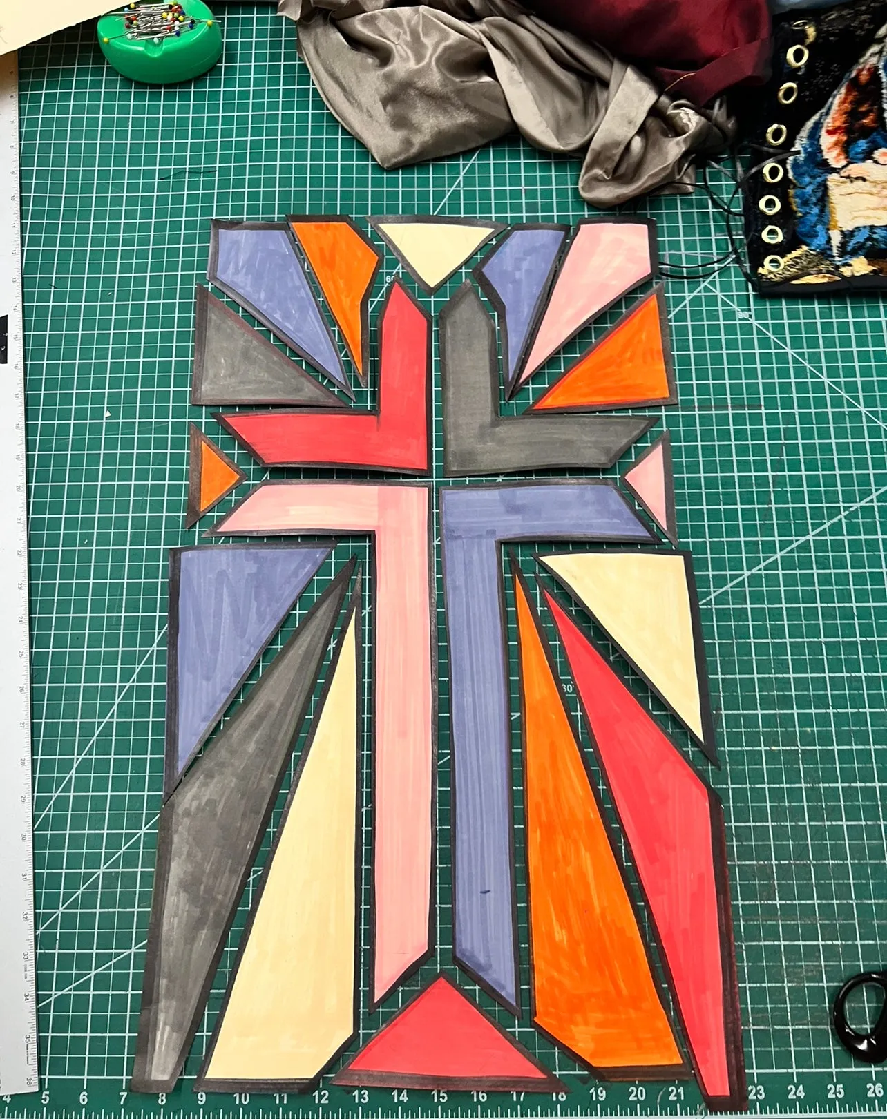 DAN 7:20 Stained Glass Suit