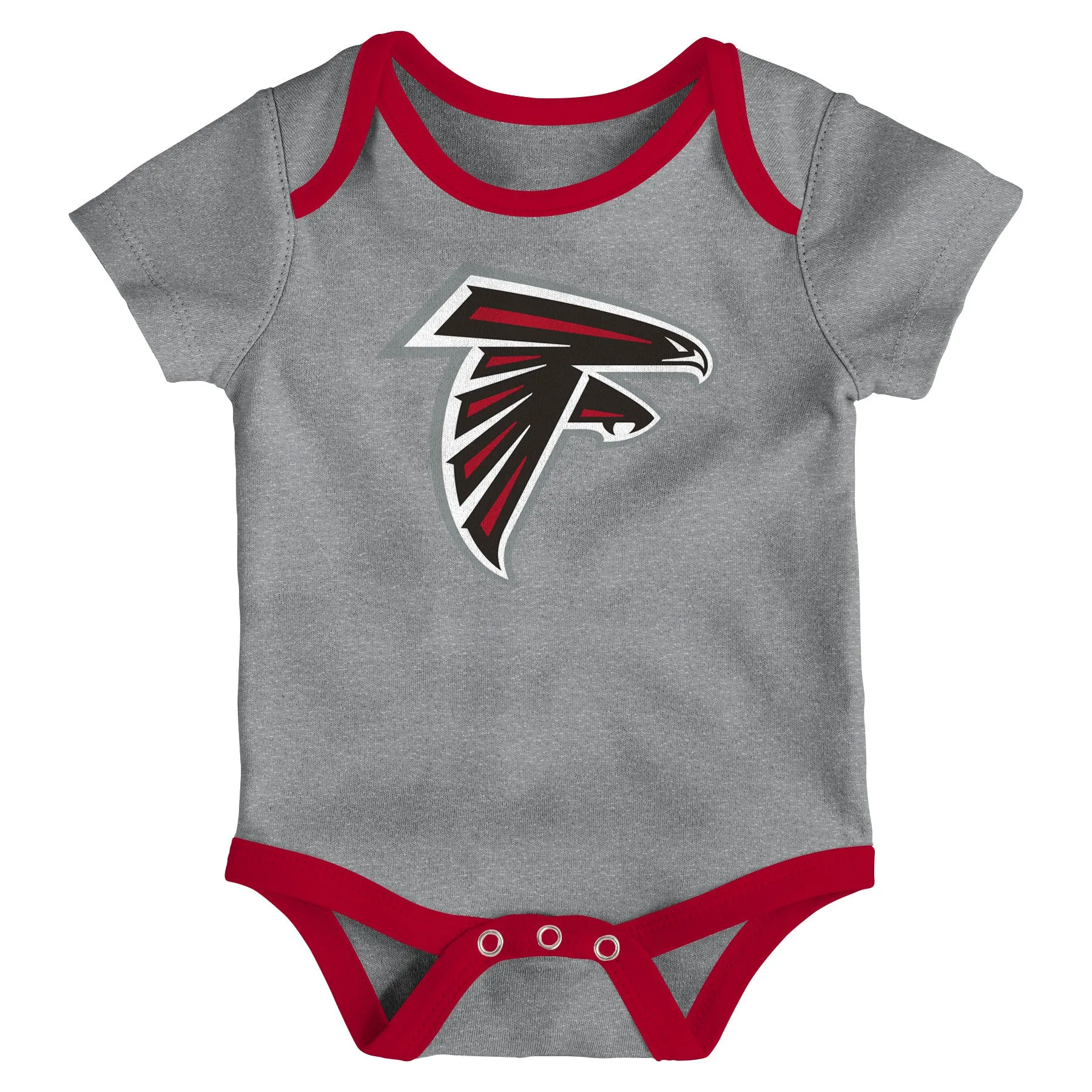 Falcons Let's Go 3-Pack Bodysuit Set