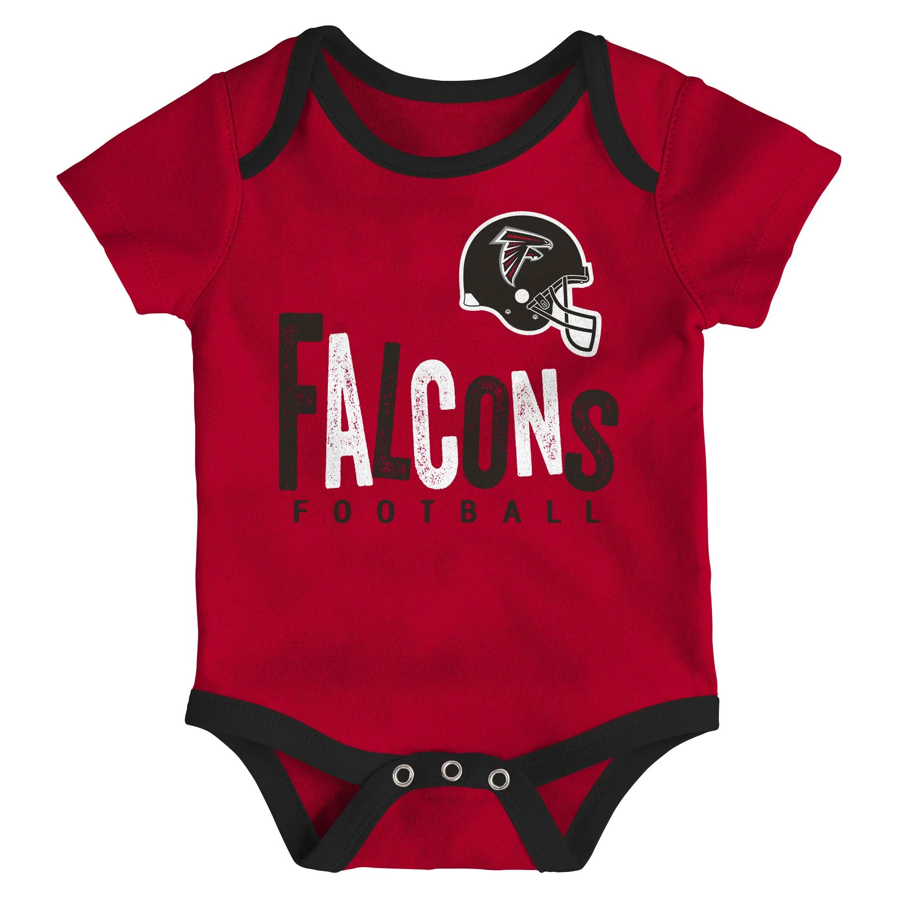 Falcons Let's Go 3-Pack Bodysuit Set