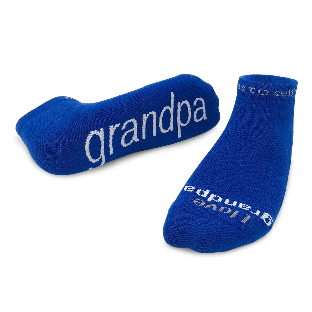 Honoring Grandpa 12-pair sock gift set in keepsake box