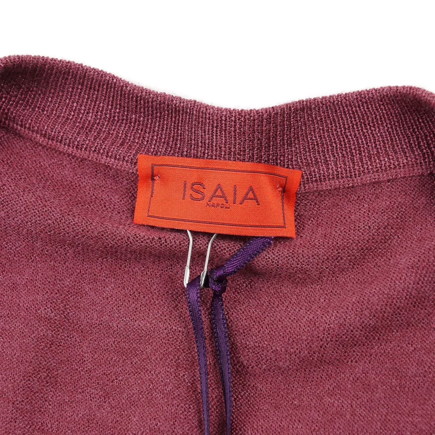 Isaia Superfine Cashmere and Silk Cardigan Sweater