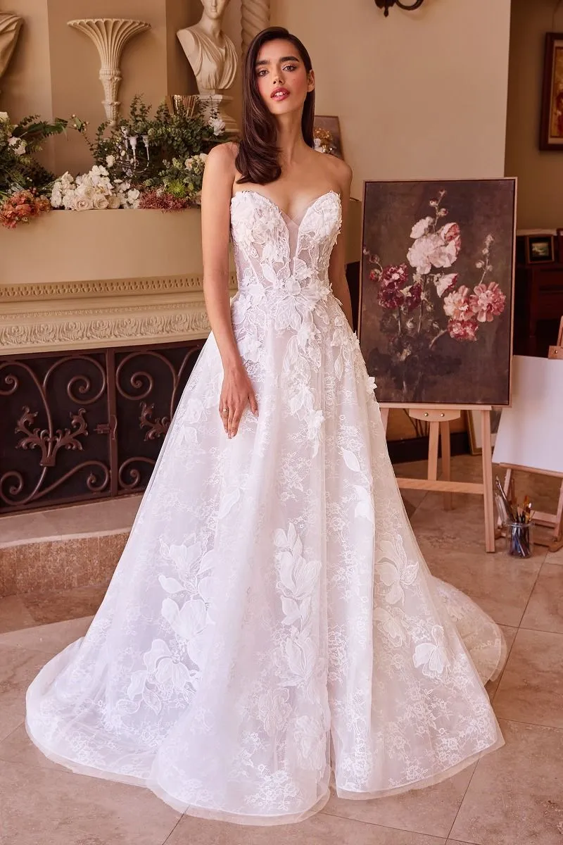 LACE WEDDING BALL GOWN  CDWL034