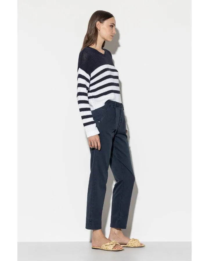 Luisa Cerano High Stretch Chino Denim Pants