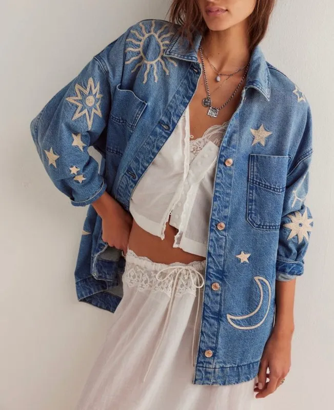 Madison City Embroidered Jacket