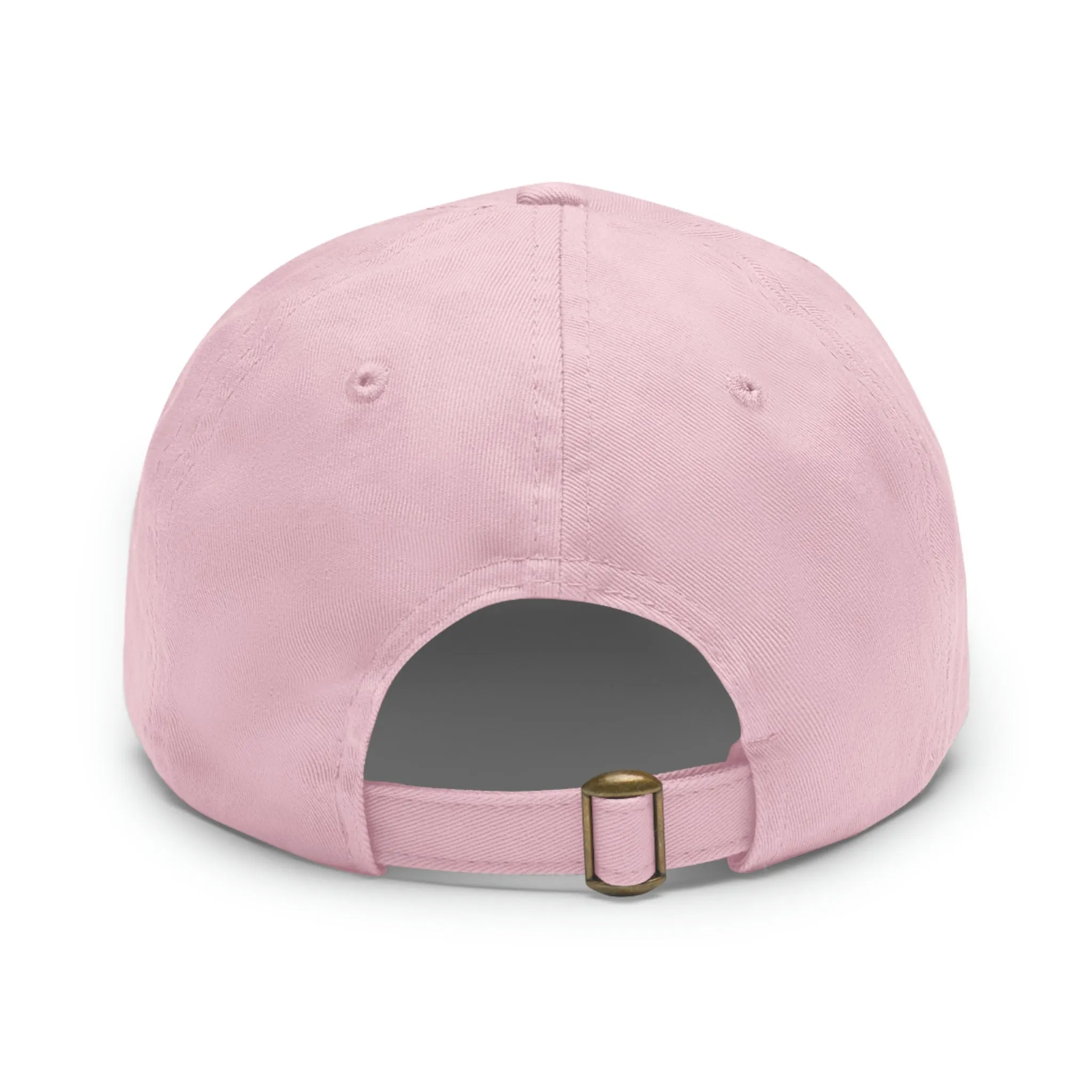 Make-up Horse POD Dad Hat with Leather Patch (Rectangle)