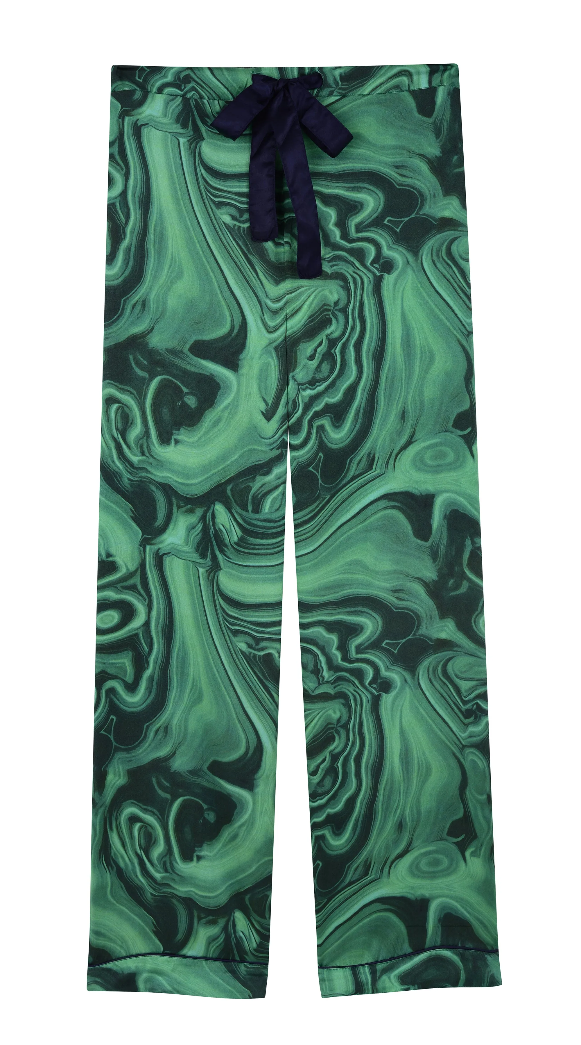 Malachite Silk PJs