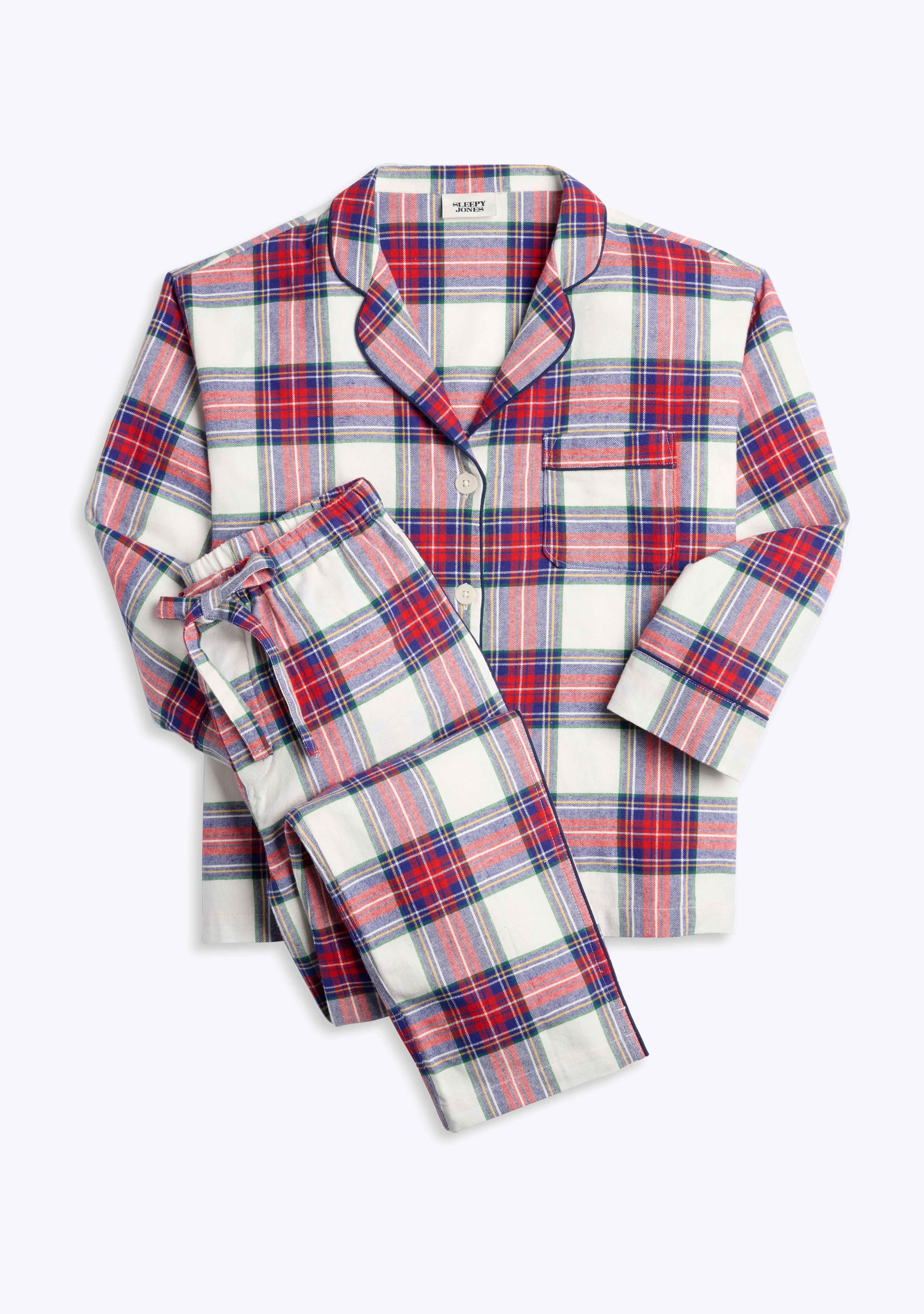 Marina Pajama Set in Cabin Plaid Flannel