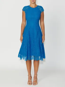 Marnie Blue Lace Dress