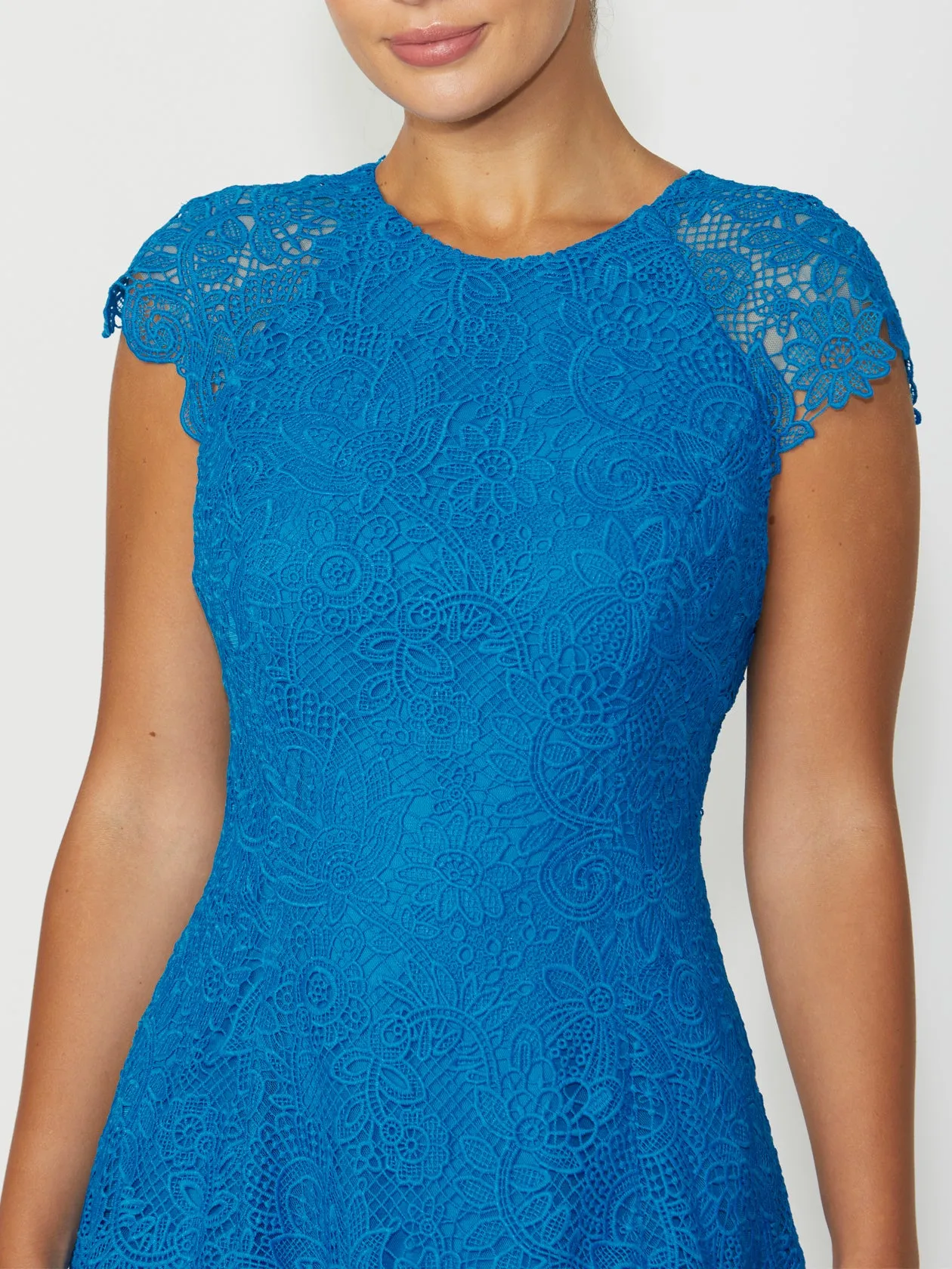 Marnie Blue Lace Dress