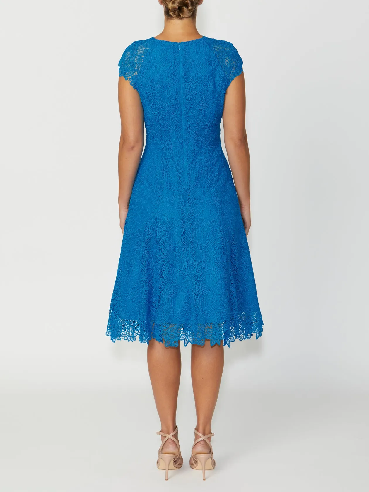 Marnie Blue Lace Dress