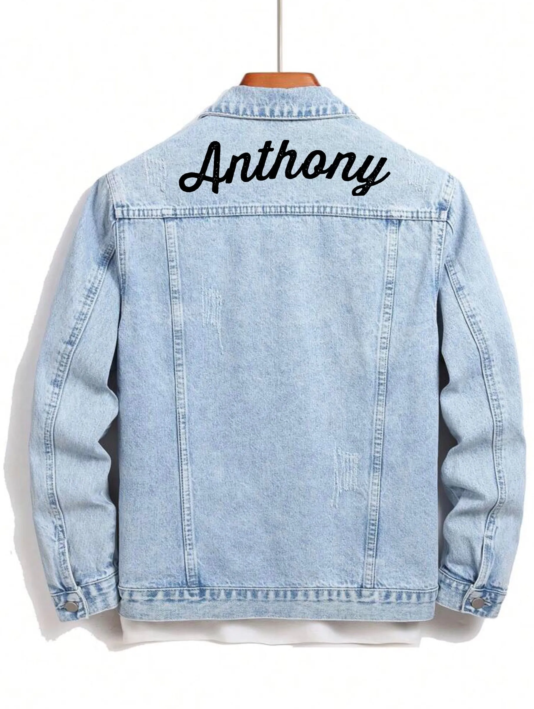 Mens Denim Jacket | Custom Embroidery