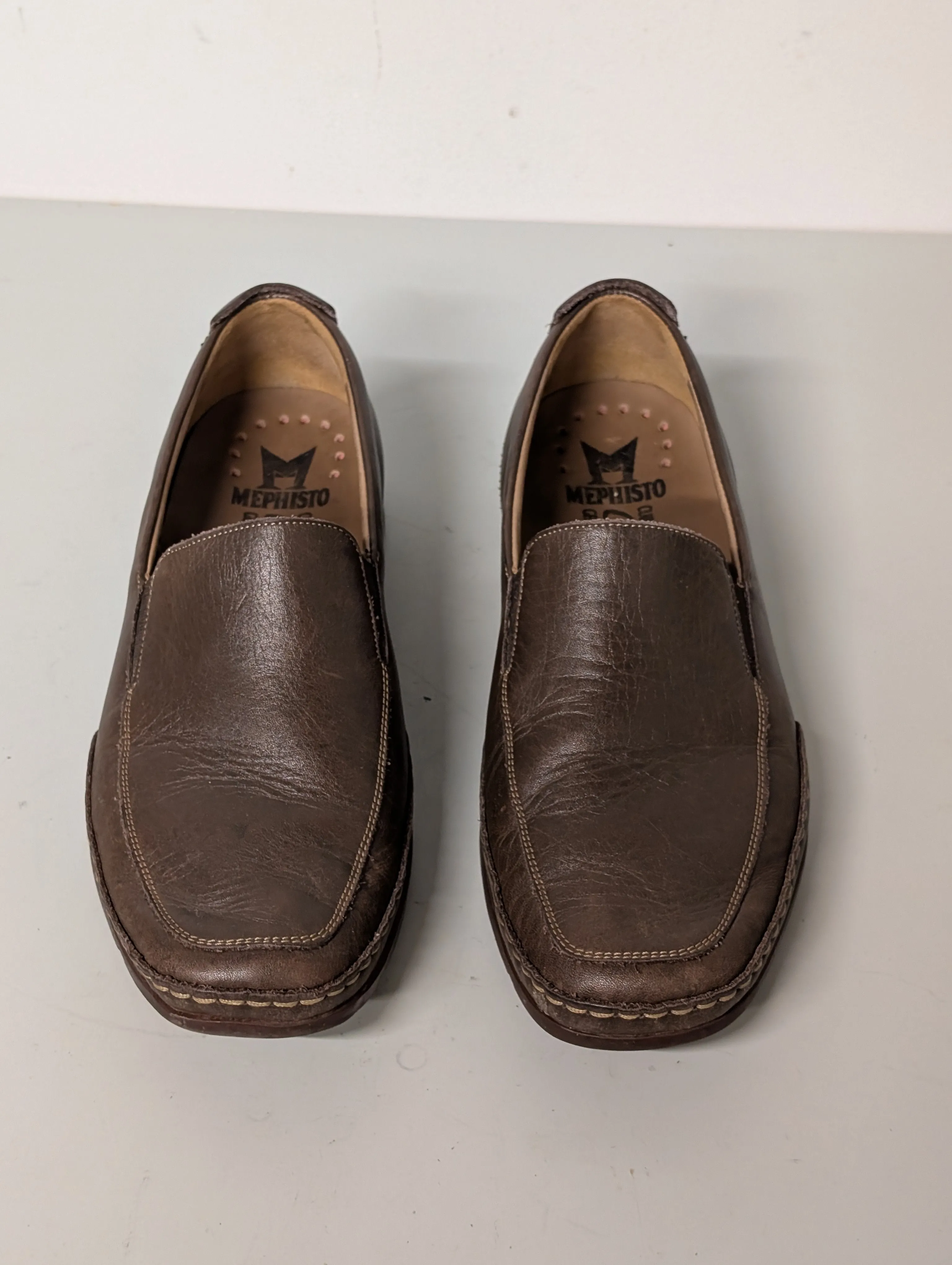 Mephisto “Edlef” Casual Loafers Shoes Brown Leather Size 9