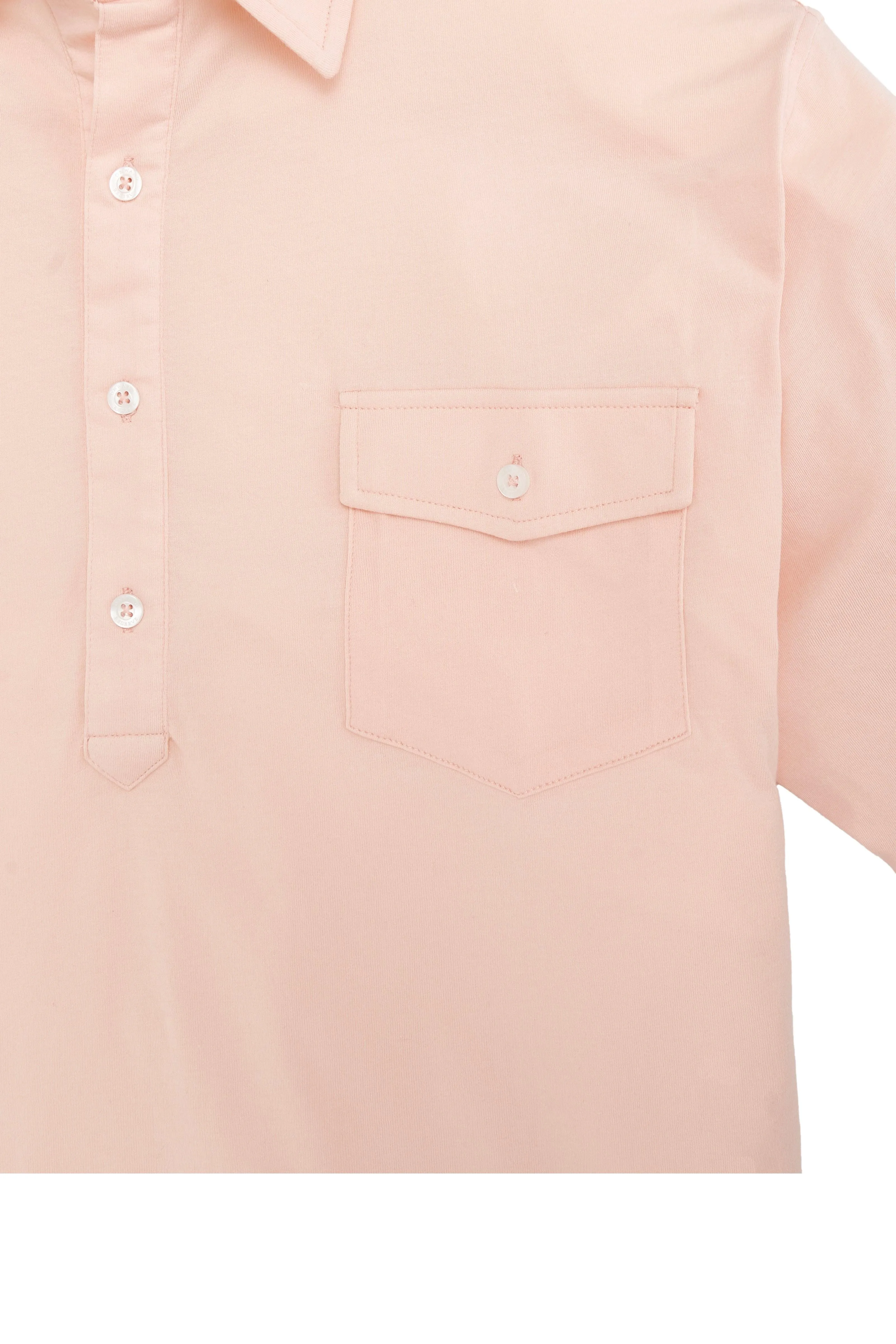 Old School Polo - Cabana Pink