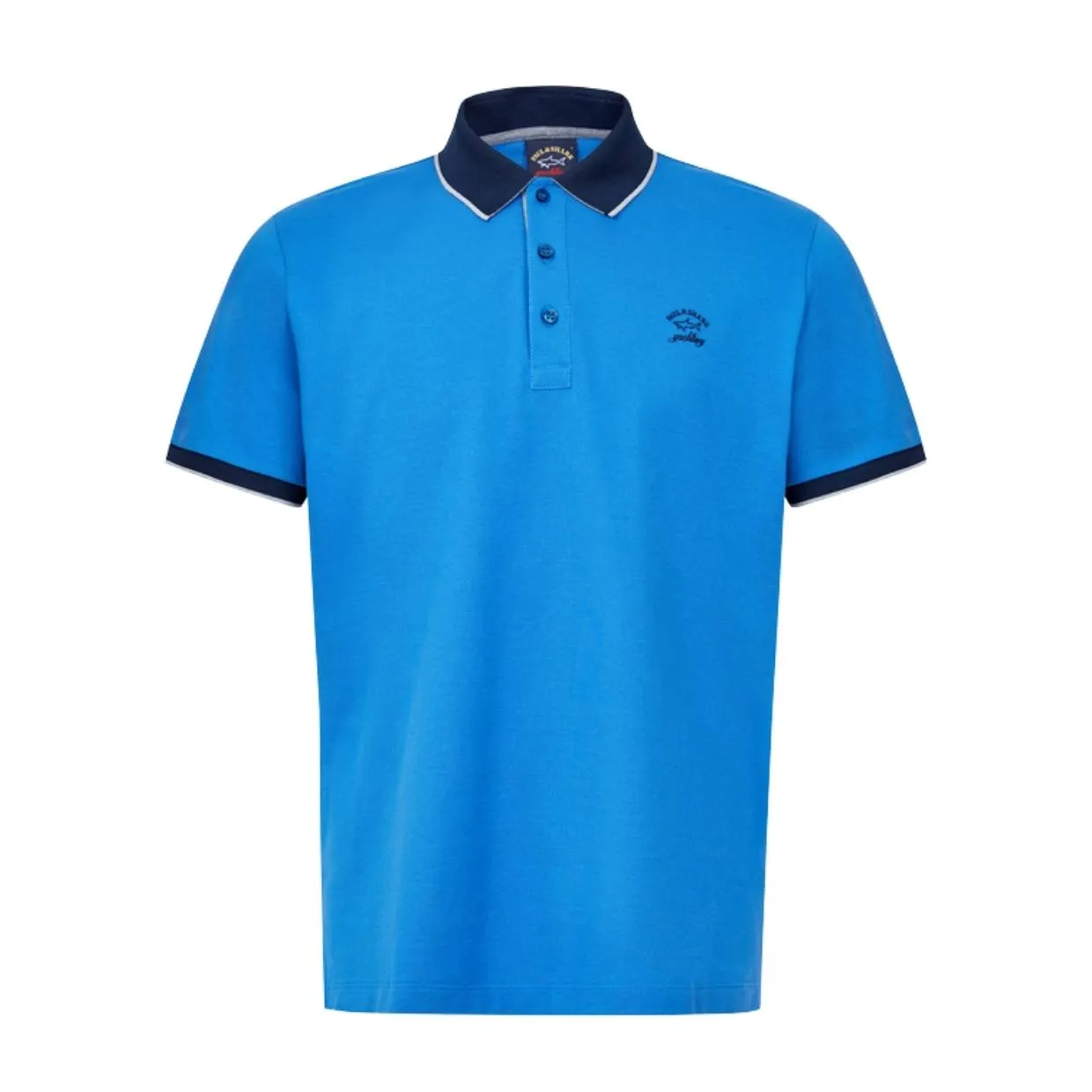 Paul & Shark Organic Cotton Piqué Polo With Logo