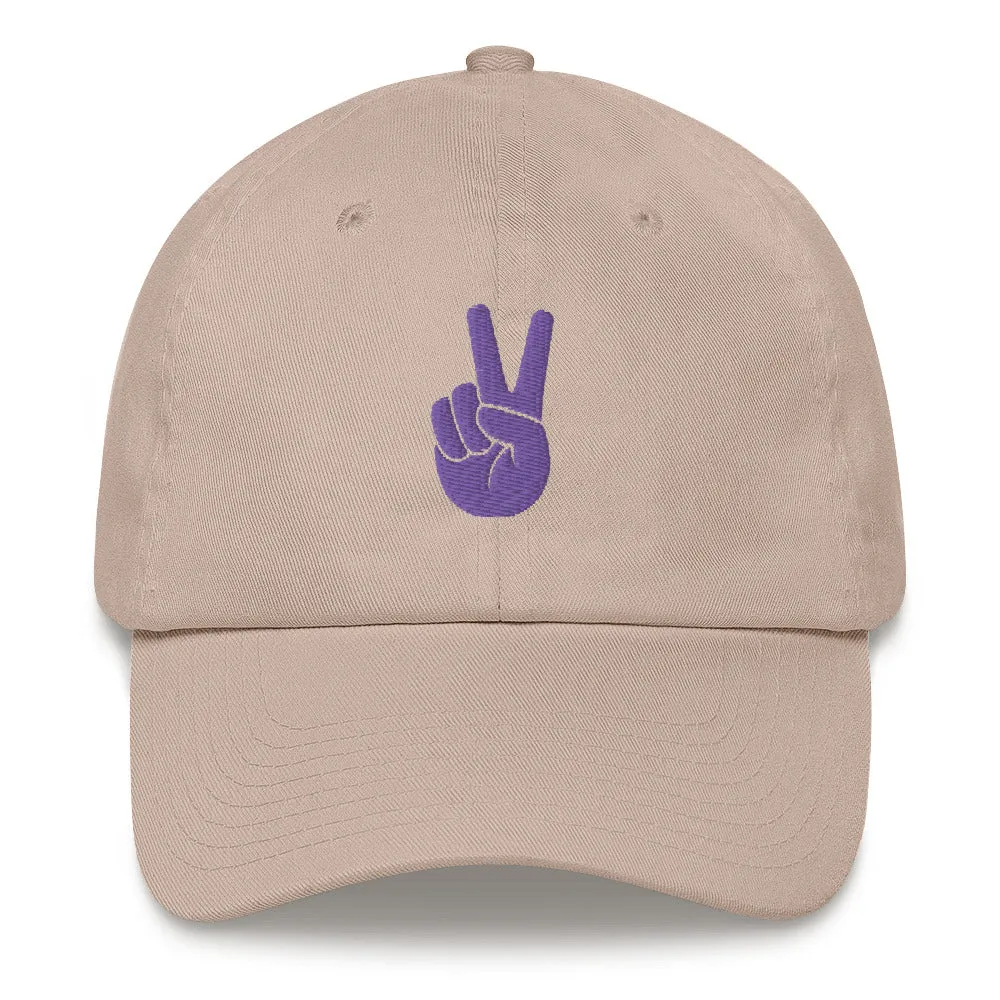 Peace Sign Hand Hat