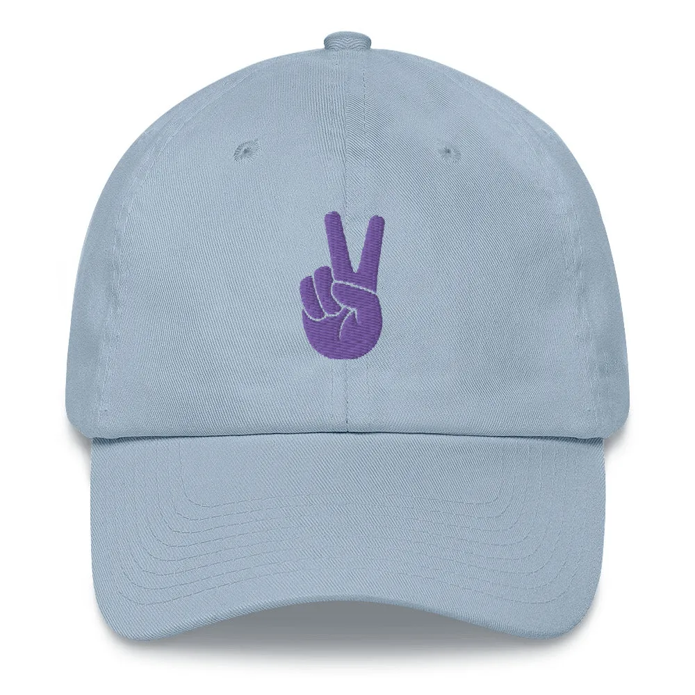 Peace Sign Hand Hat