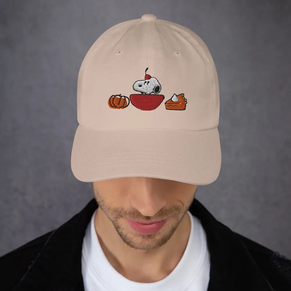 Peanuts Snoopy Embroidered Dad Hat