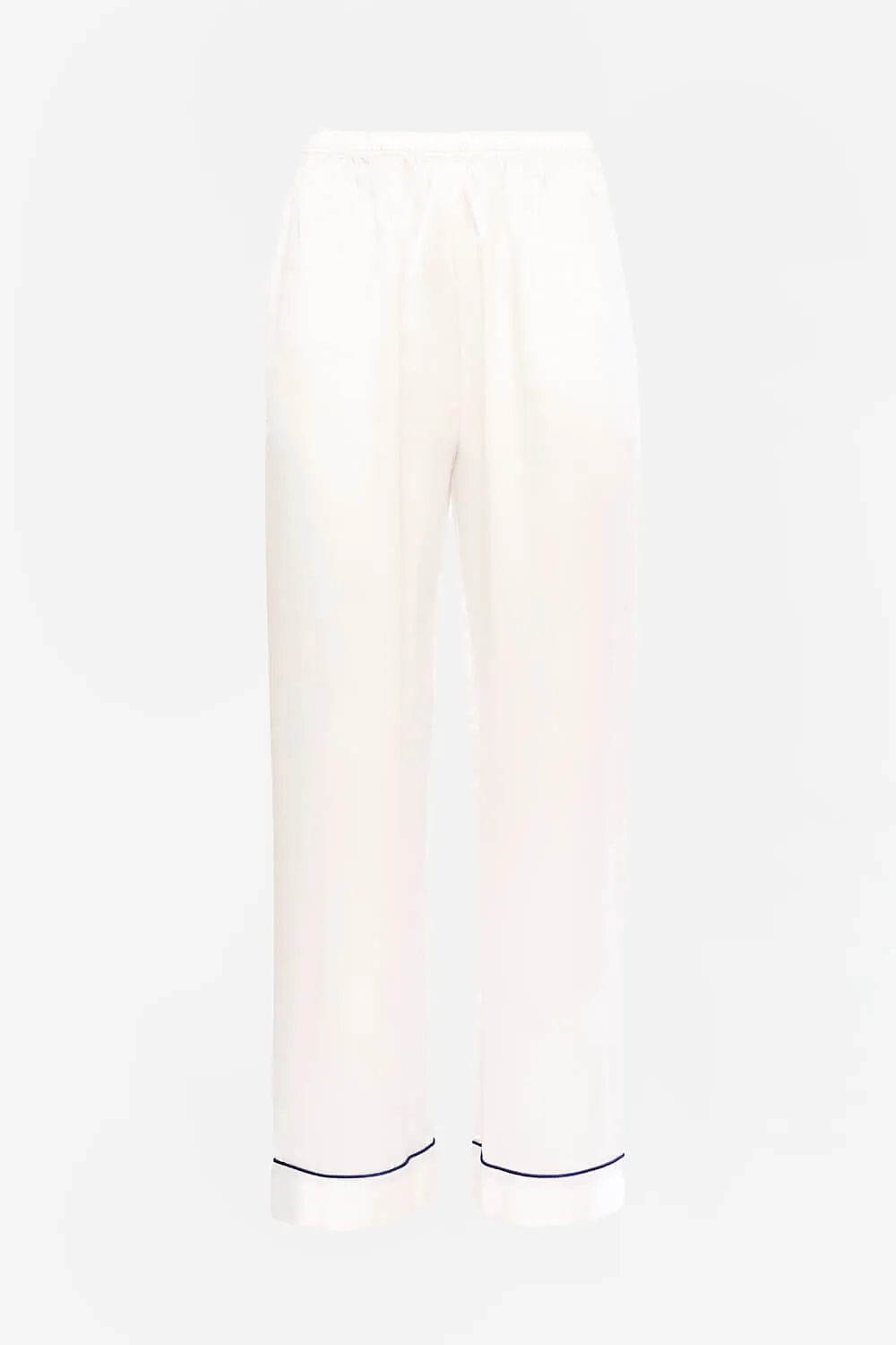 Pure Silk Piped Pyjamas (in stock, 3-day dispatch)