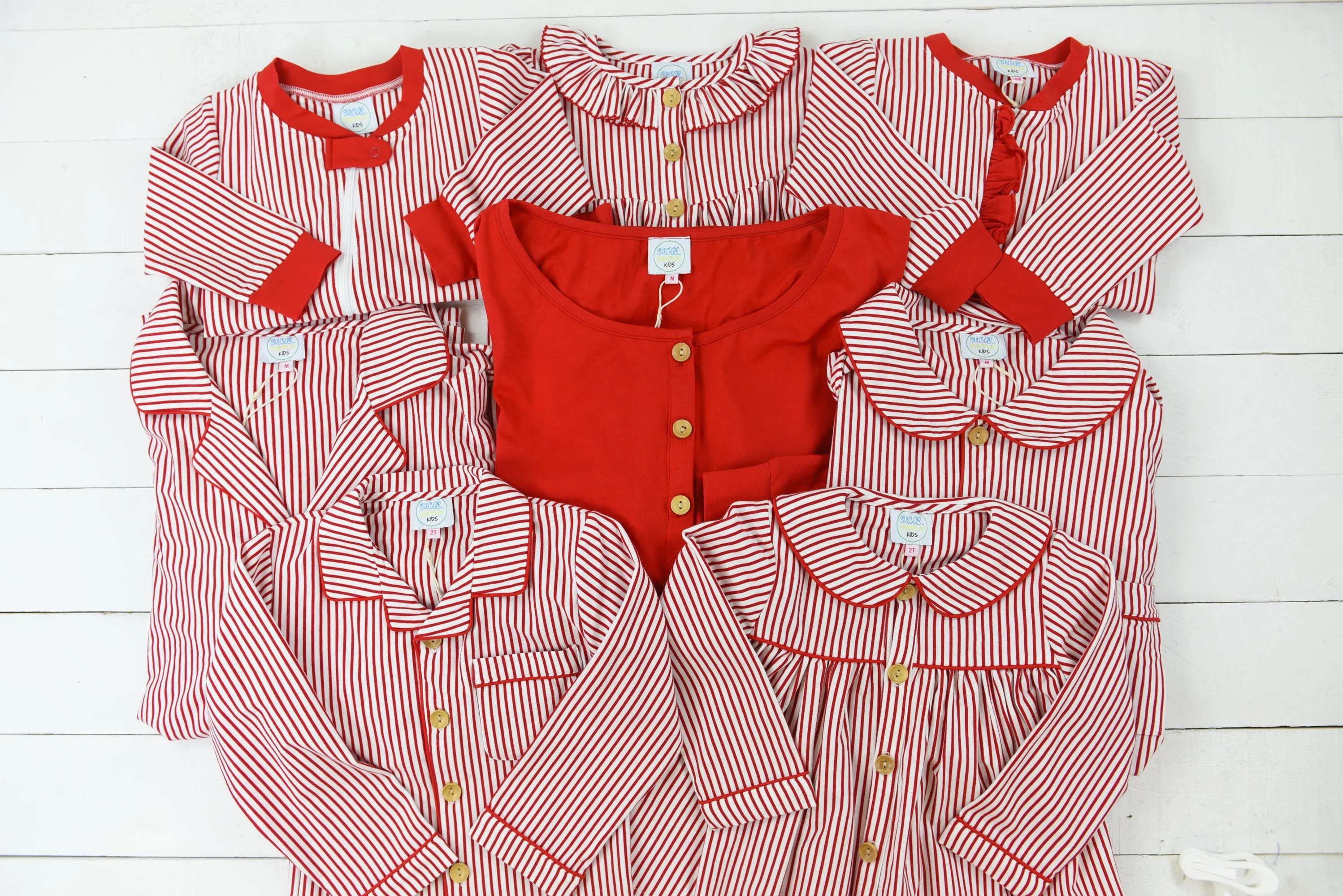 Red Stripe Dad Lounge Set