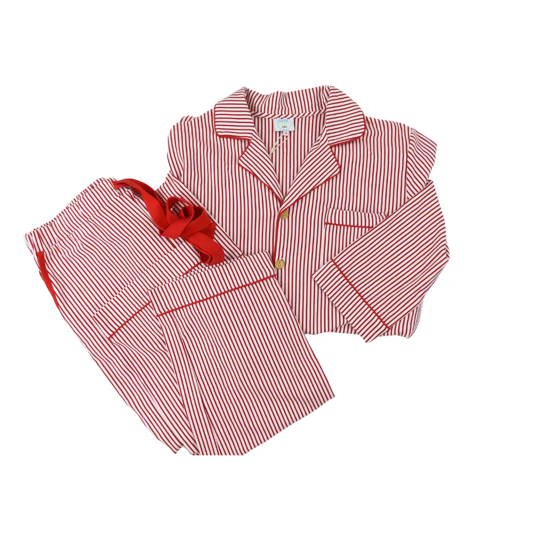 Red Stripe Dad Lounge Set