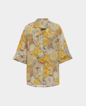 Short Sleeve Liberty Silk Shirt