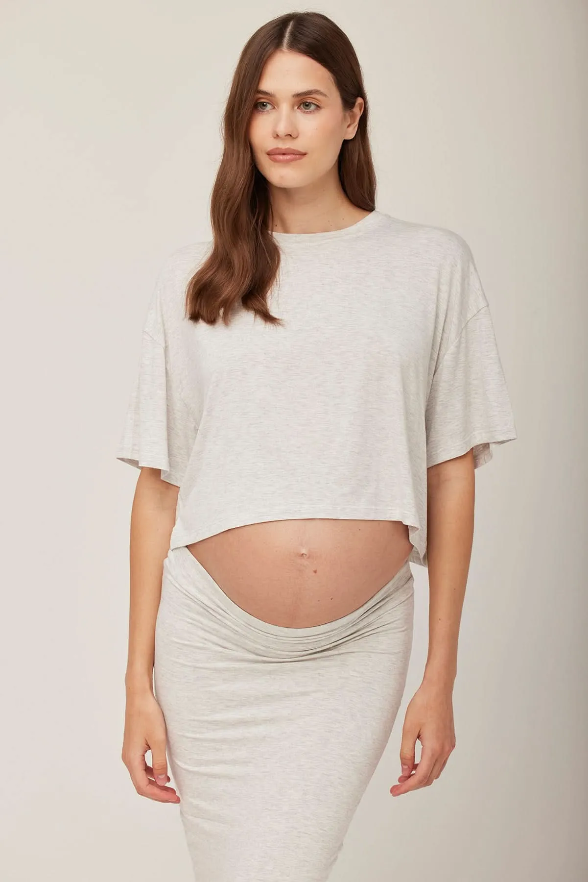 The Midi Maternity Skirt