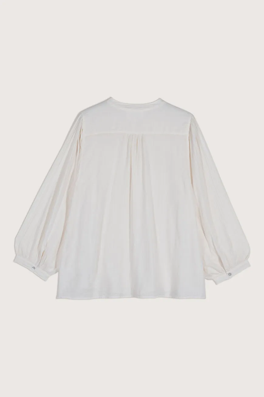 Timbra Lace Shirt ~ Off-White